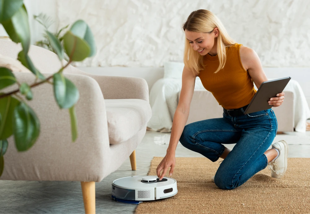 robot vacuum cleaner with water tank